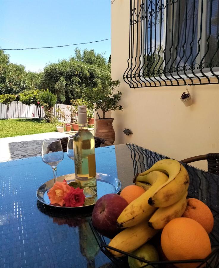 Villa Lemoni Corfu House à Achílleion Extérieur photo